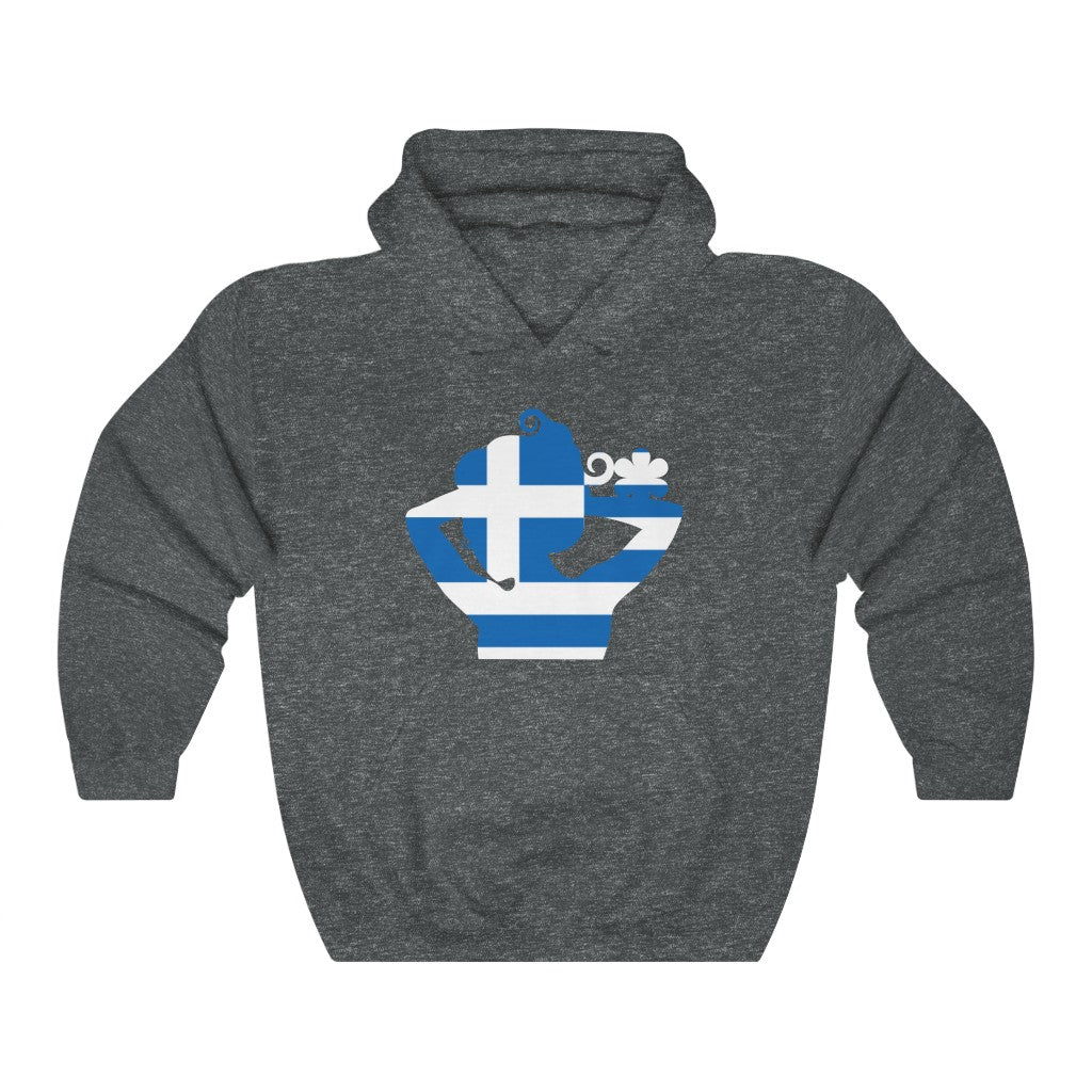 Greece Lady Flag Hoodie Sweatshirt - Unisex