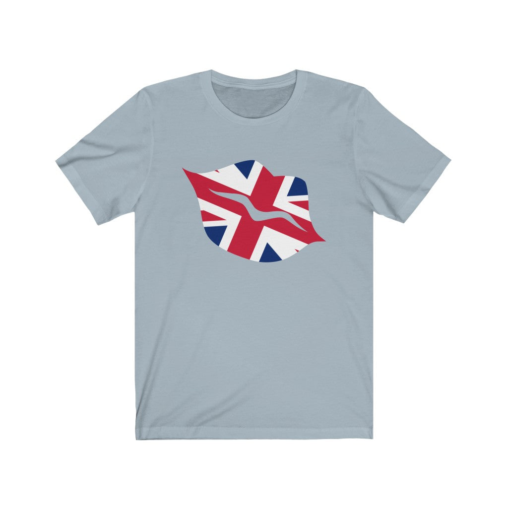 United Kingdom Lips Flag Premium Tee - Unisex