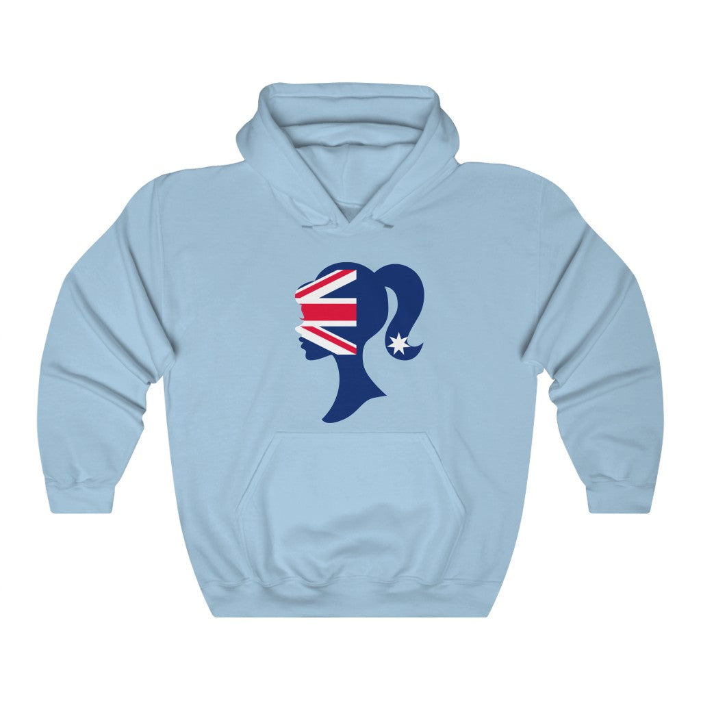 Australia Girl Flag Hoodie Sweatshirt - Unisex