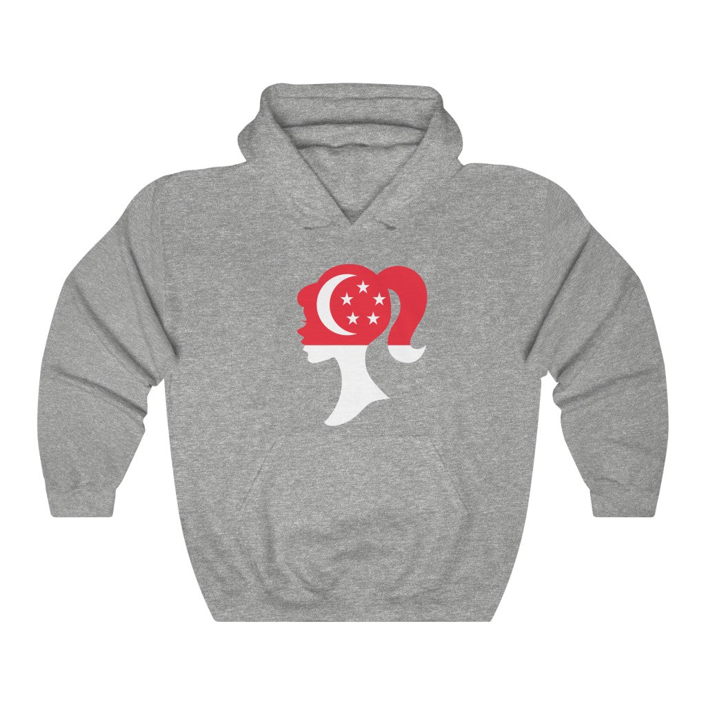 Singapore Girl Flag Hoodie Sweatshirt - Unisex