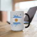 Argentina Splat Color Changing Mug