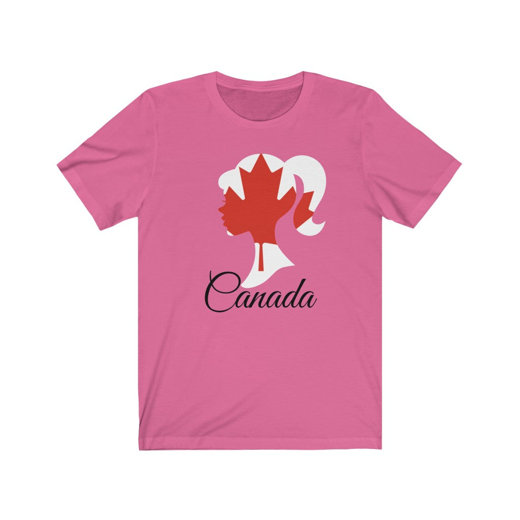 Canada Girl Flag Premium Tee 1 - Unisex