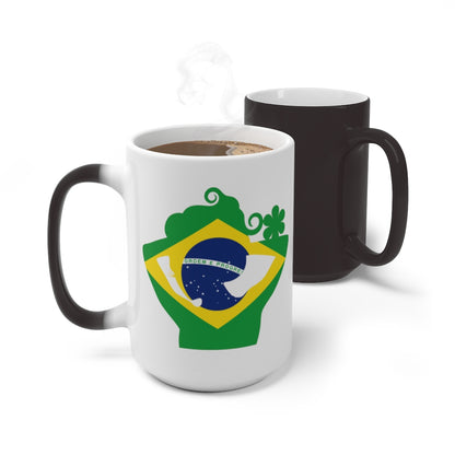 Brazil Lady Color Changing Mug