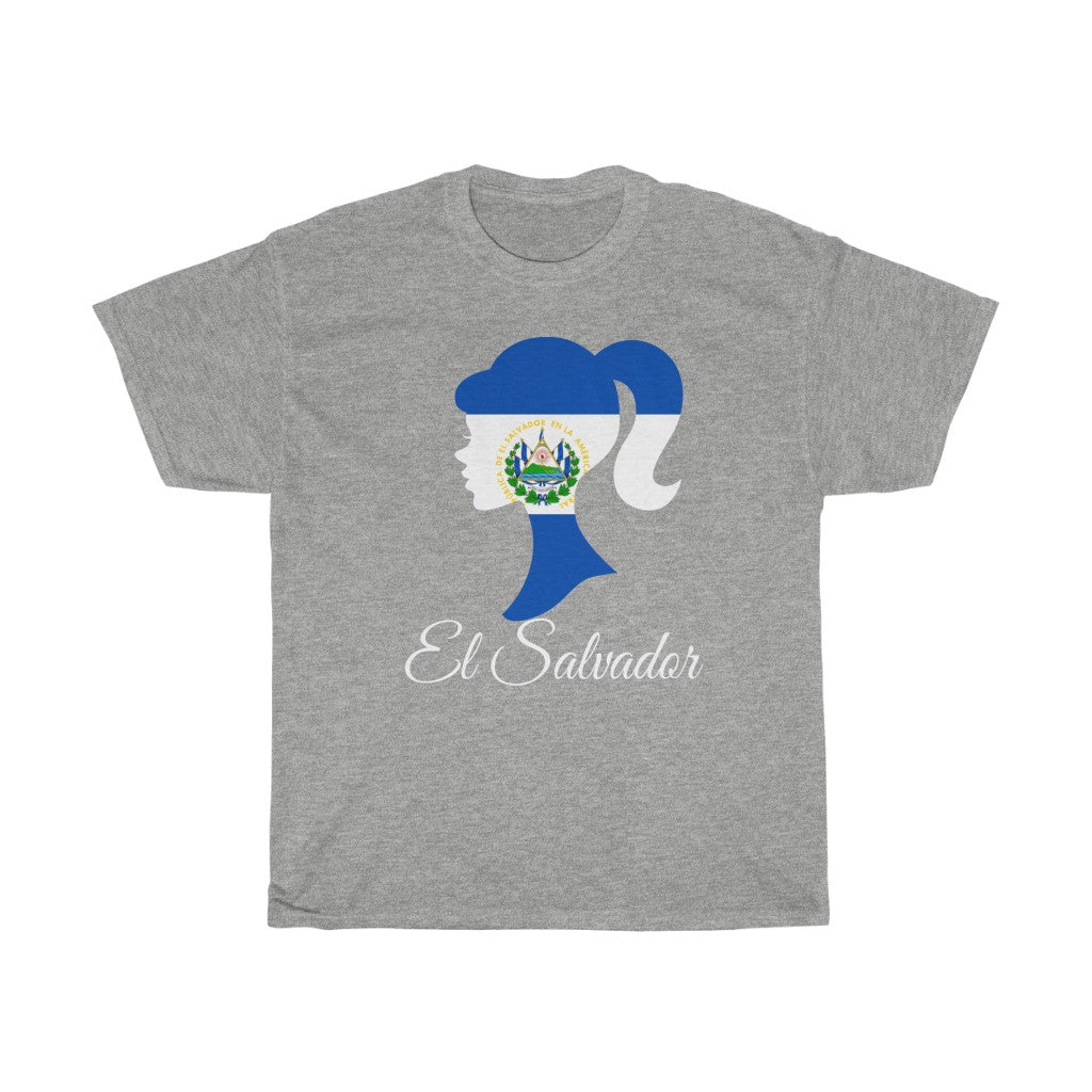 El Salvador Girl Flag Standard Tee 2 - Unisex