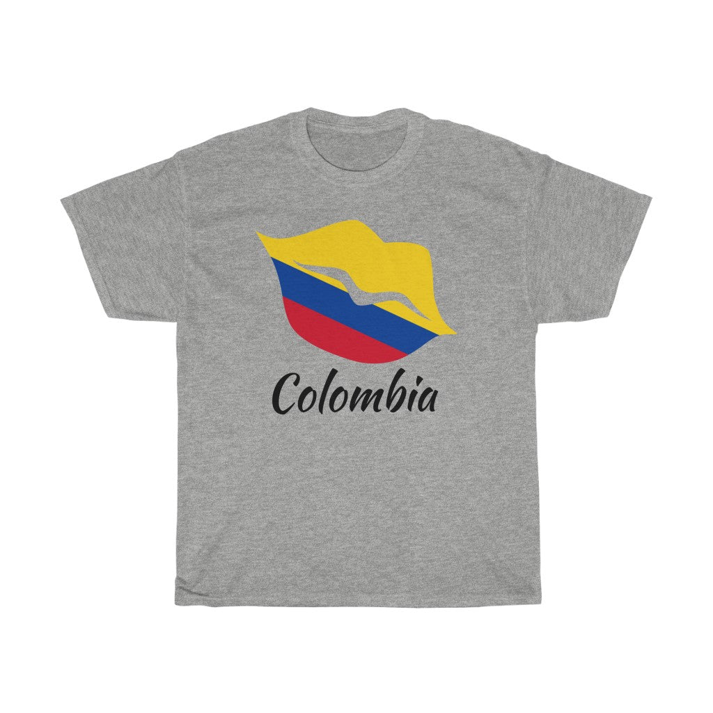 Colombia Lips Flag Standard Tee 1 - Unisex