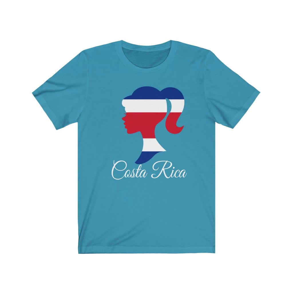 Costa Rica Girl Flag Premium Tee 2 - Unisex