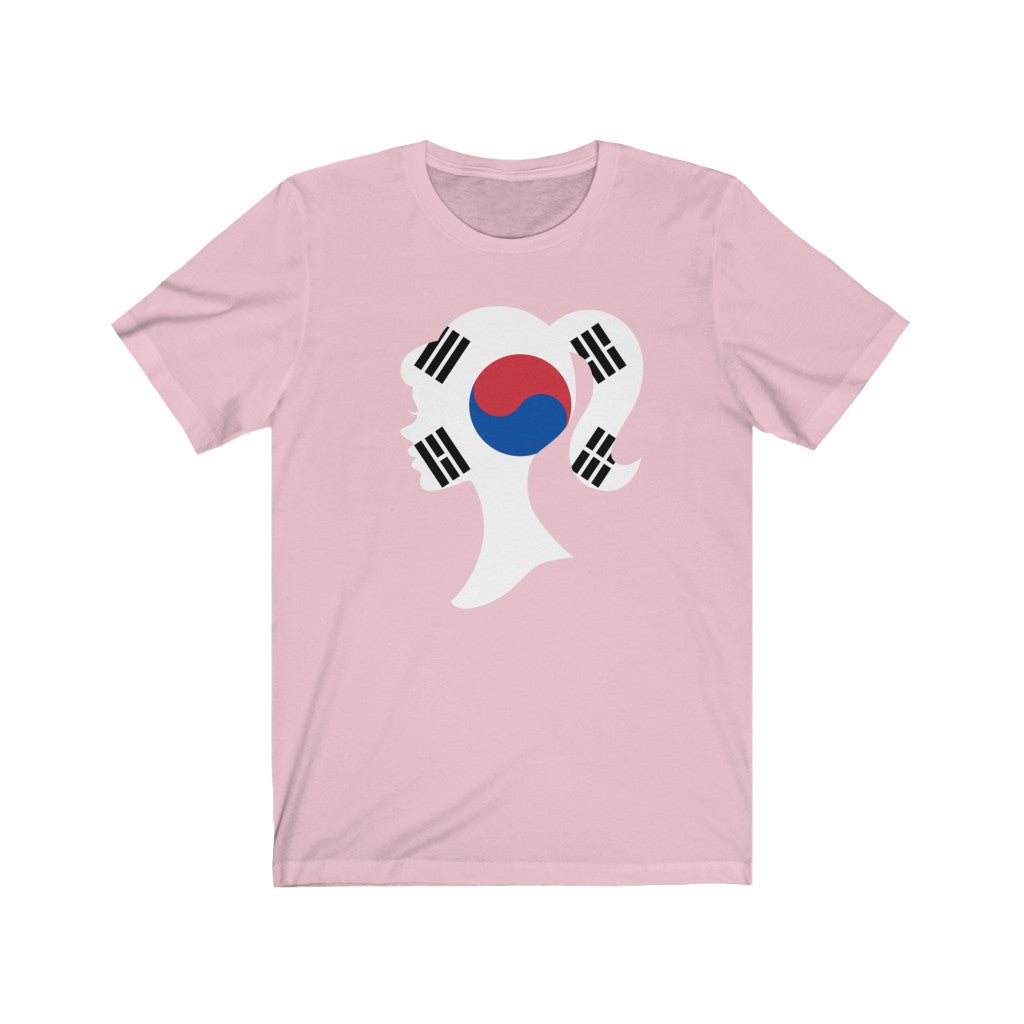 South Korea Girl Flag Premium Tee - Unisex