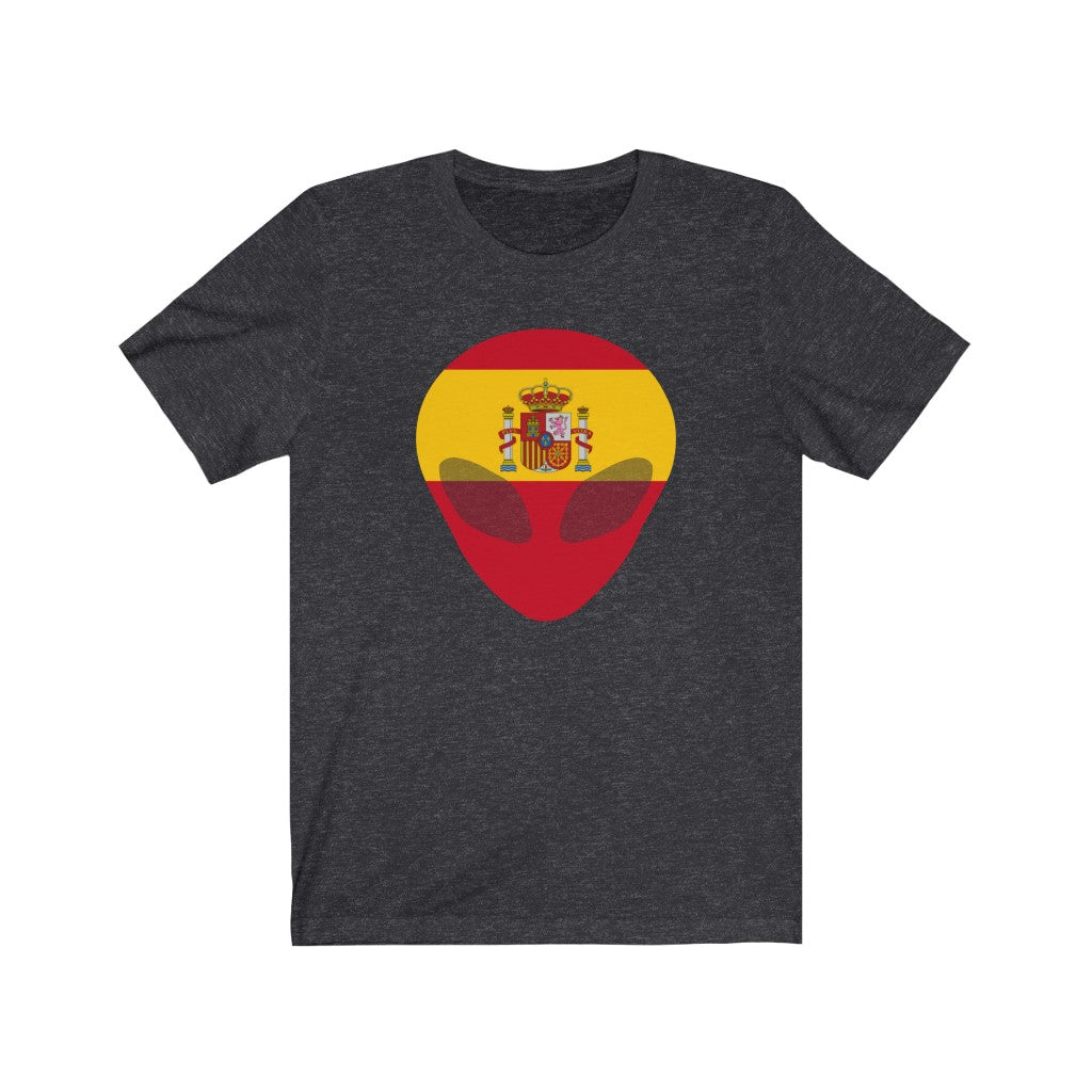 Spain Alien Flag Premium Tee - Unisex