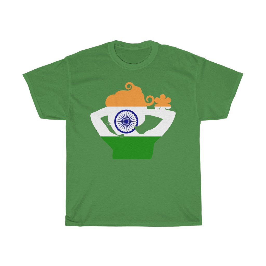 India Lady Flag Standard Tee - Unisex