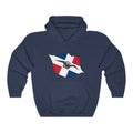 Dominican Republic Lips Flag Hoodie Sweatshirt - Unisex