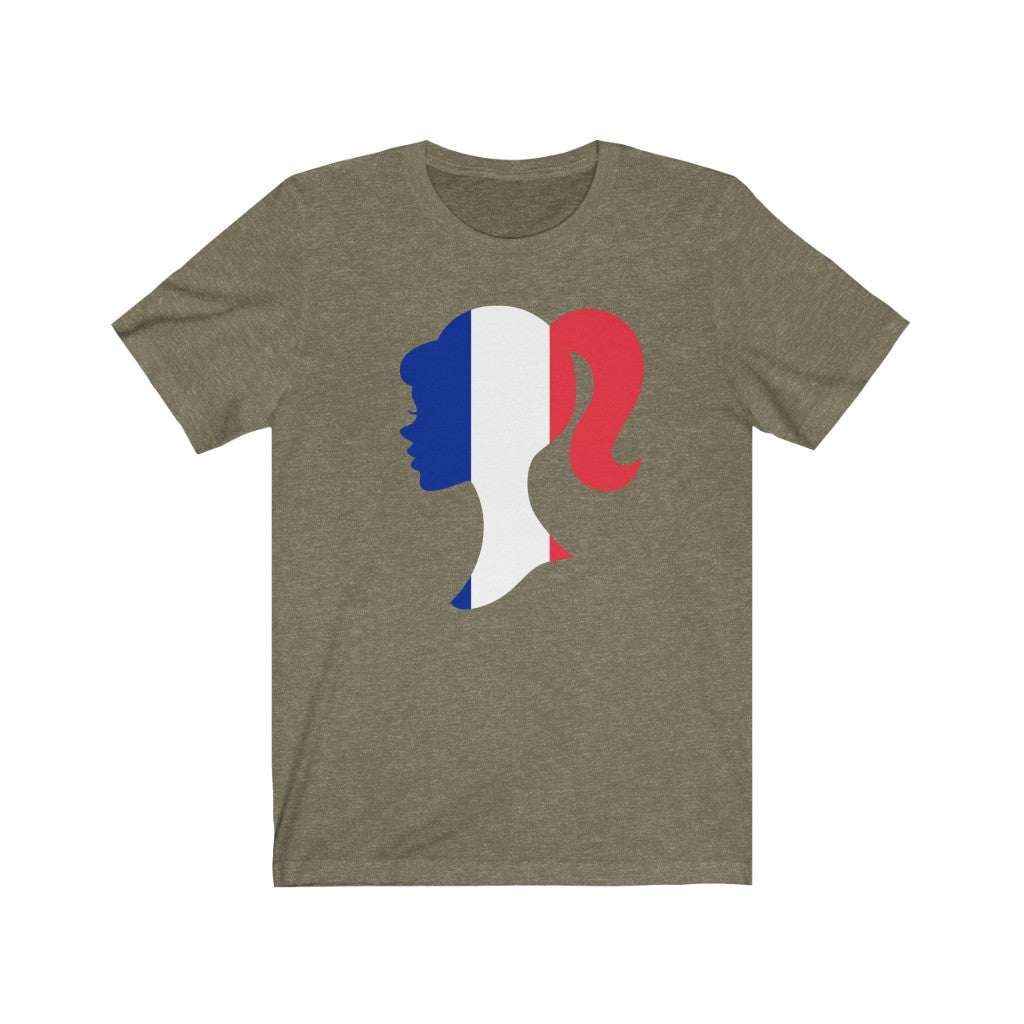 France Girl Flag Premium Tee - Unisex