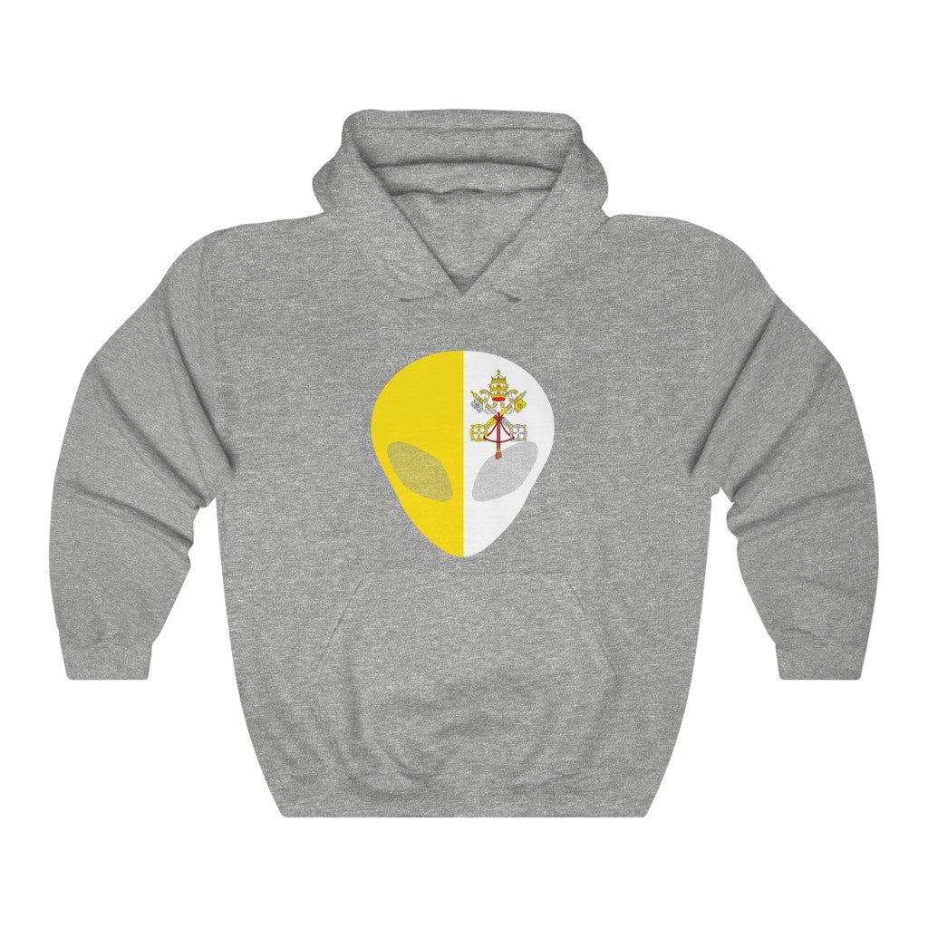 Holy See Alien Flag Hoodie Sweatshirt - Unisex