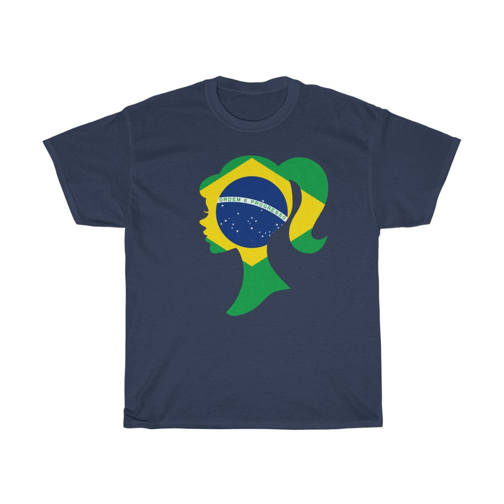 Brazil Girl Flag Standard Tee - Unisex