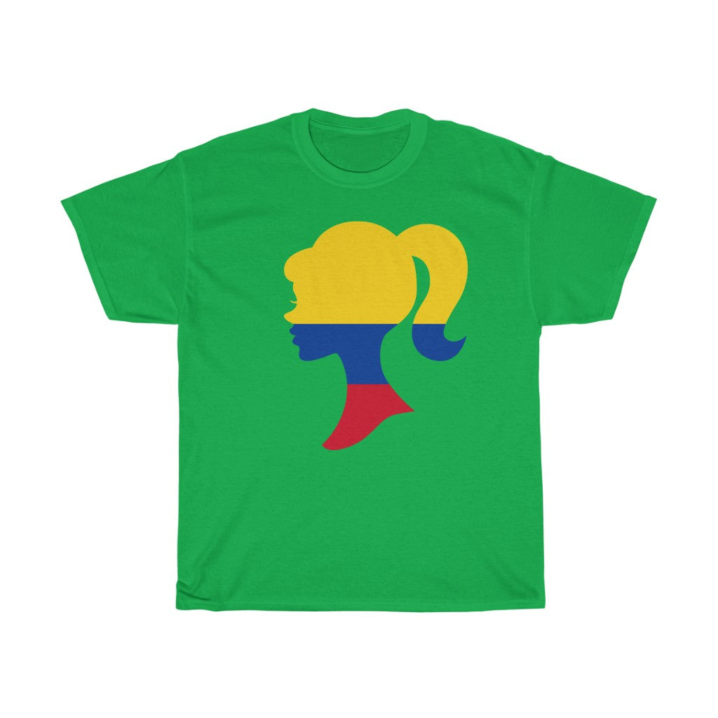 Colombia Girl Flag Standard Tee - Unisex