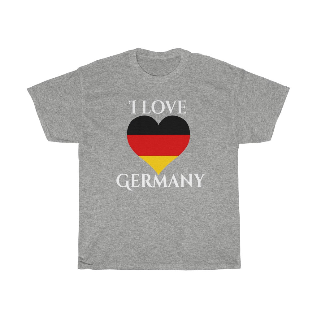 Germany Heart Flag Standard Tee 2 - Unisex