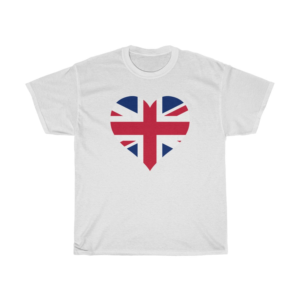 United Kingdom Heart Flag Standard Tee - Unisex
