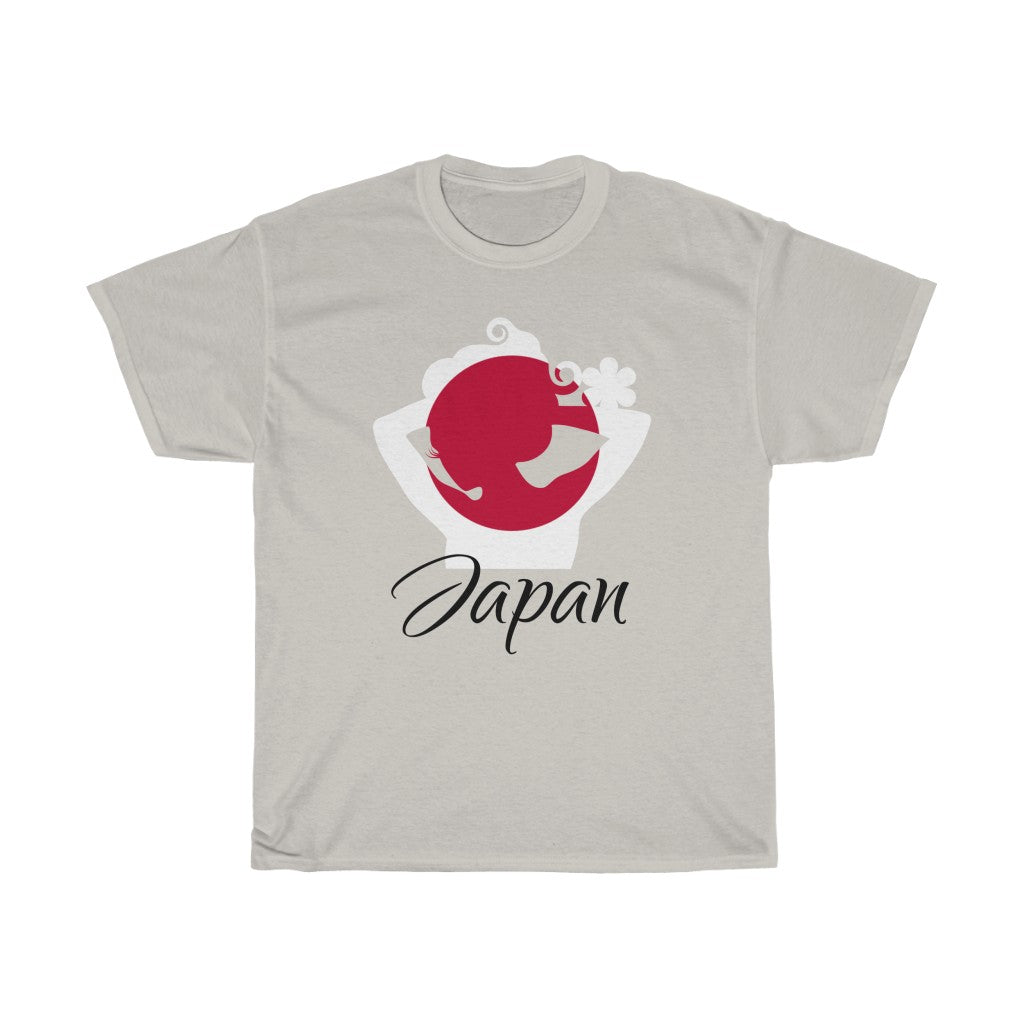 Japan Lady Flag Standard Tee 1 - Unisex