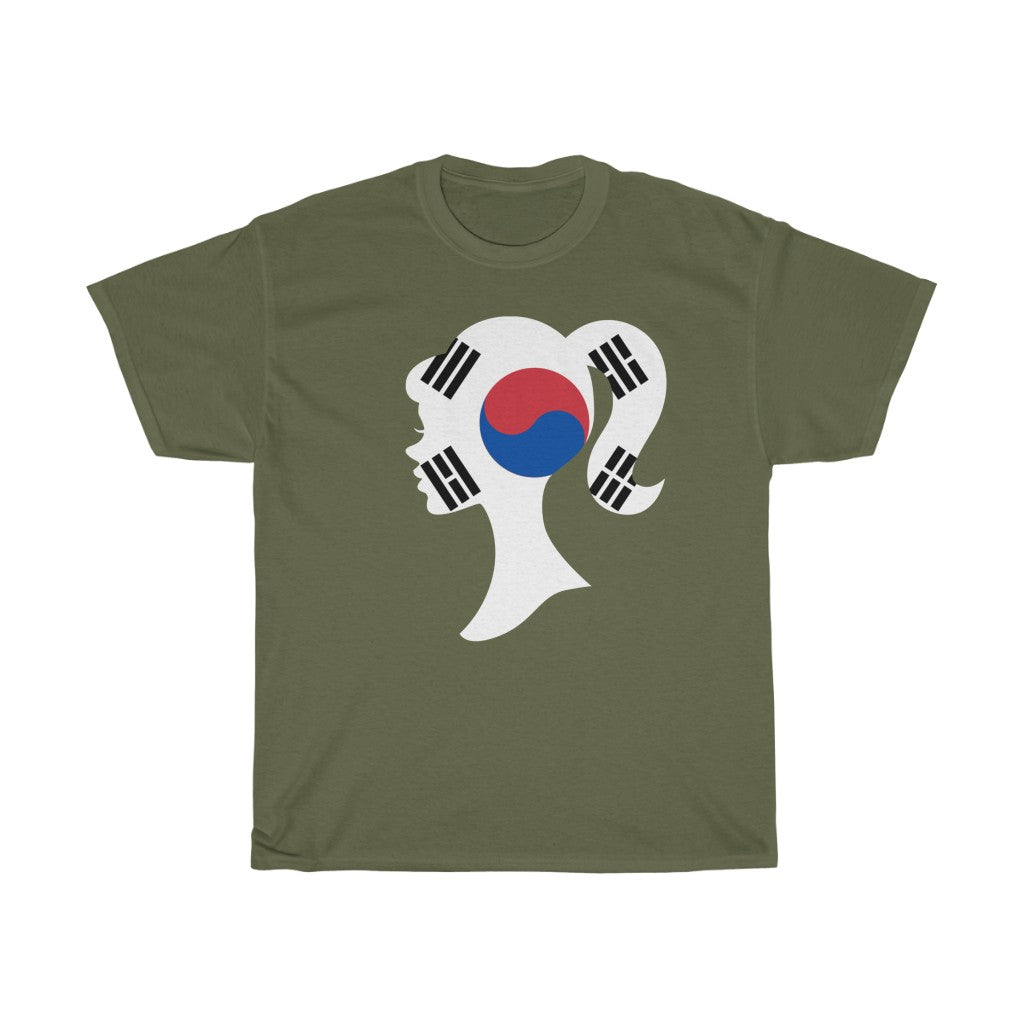 South Korea Girl Flag Standard Tee - Unisex