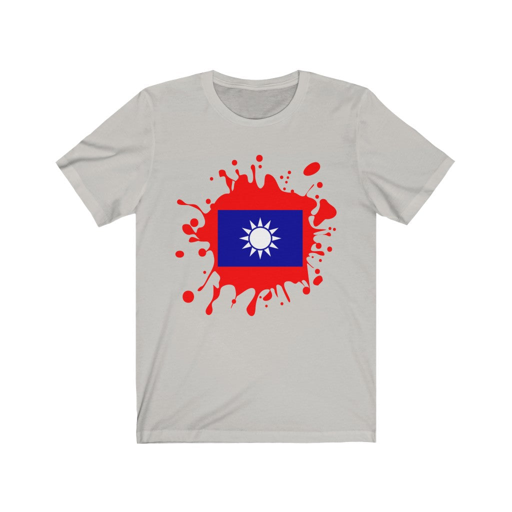 Republic of China (Taiwan) Splat Flag Premium Tee - Unisex