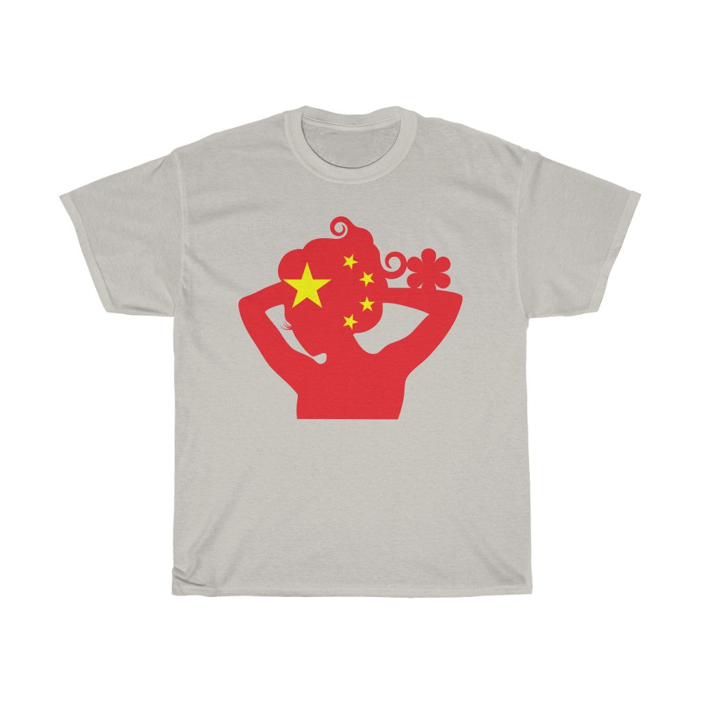 China Lady Flag Standard Tee - Unisex