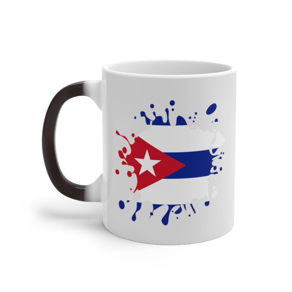 Cuba Splat Color Changing Mug
