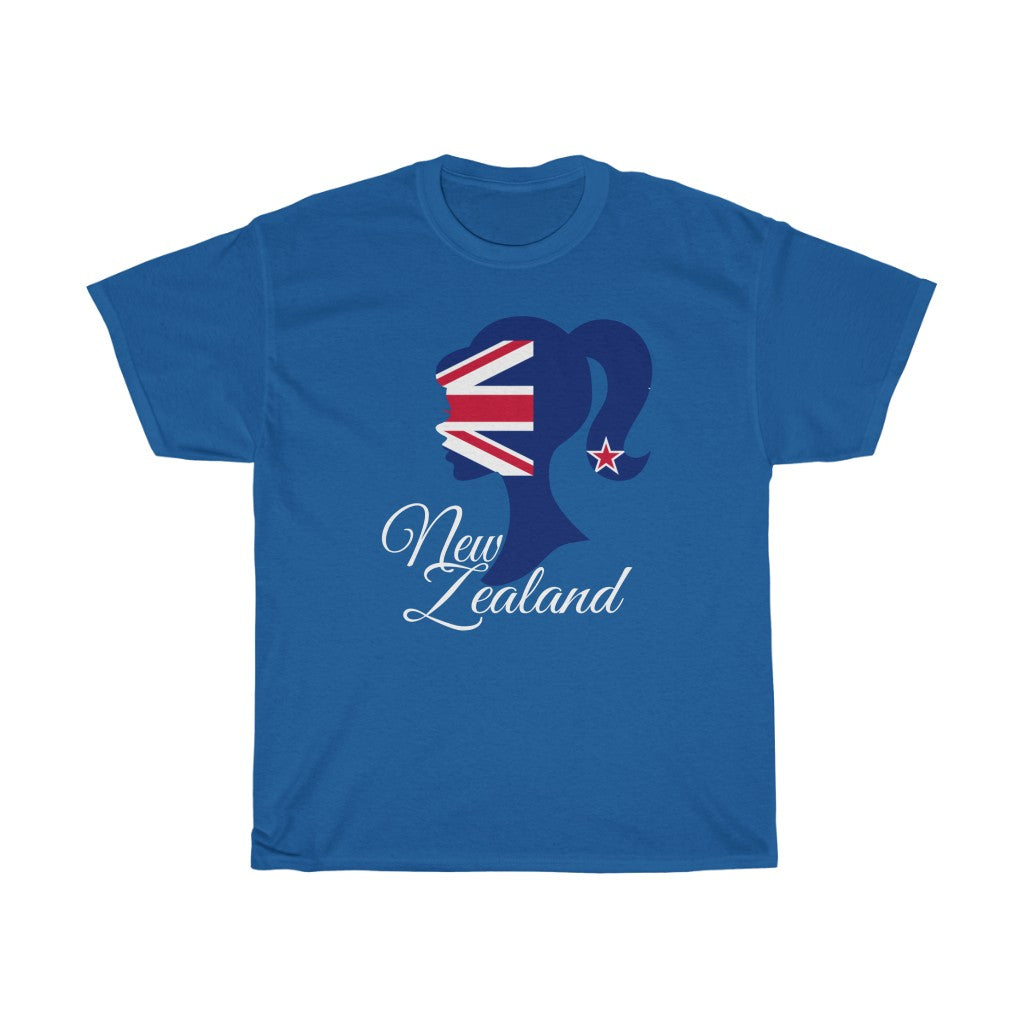 New Zealand Girl Flag Standard Tee 2 - Unisex