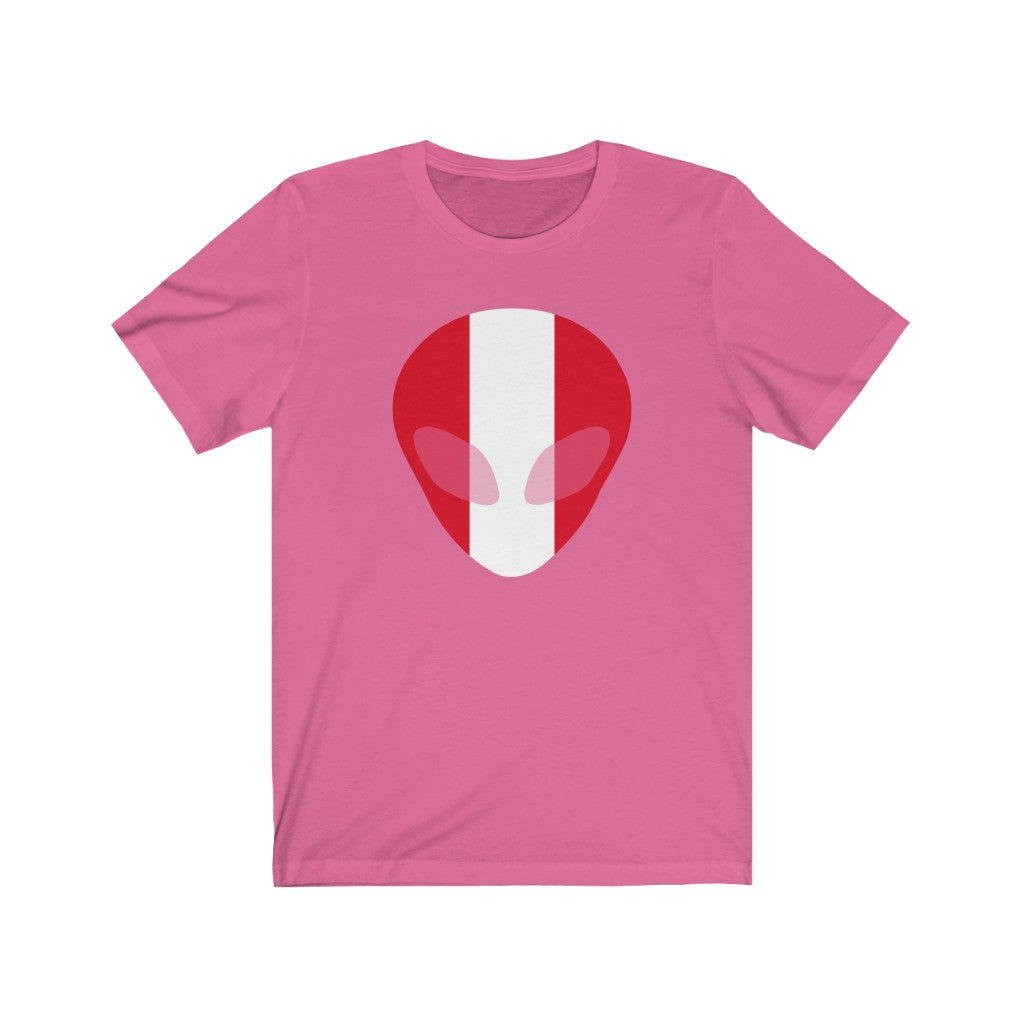 Peru Alien Flag Premium Tee - Unisex