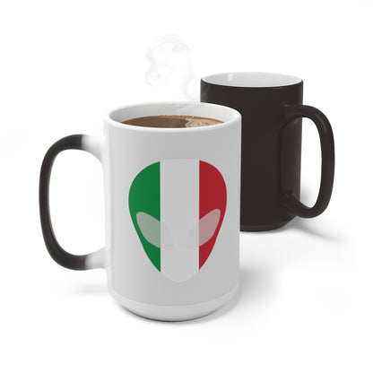 Italy Alien Color Changing Mug