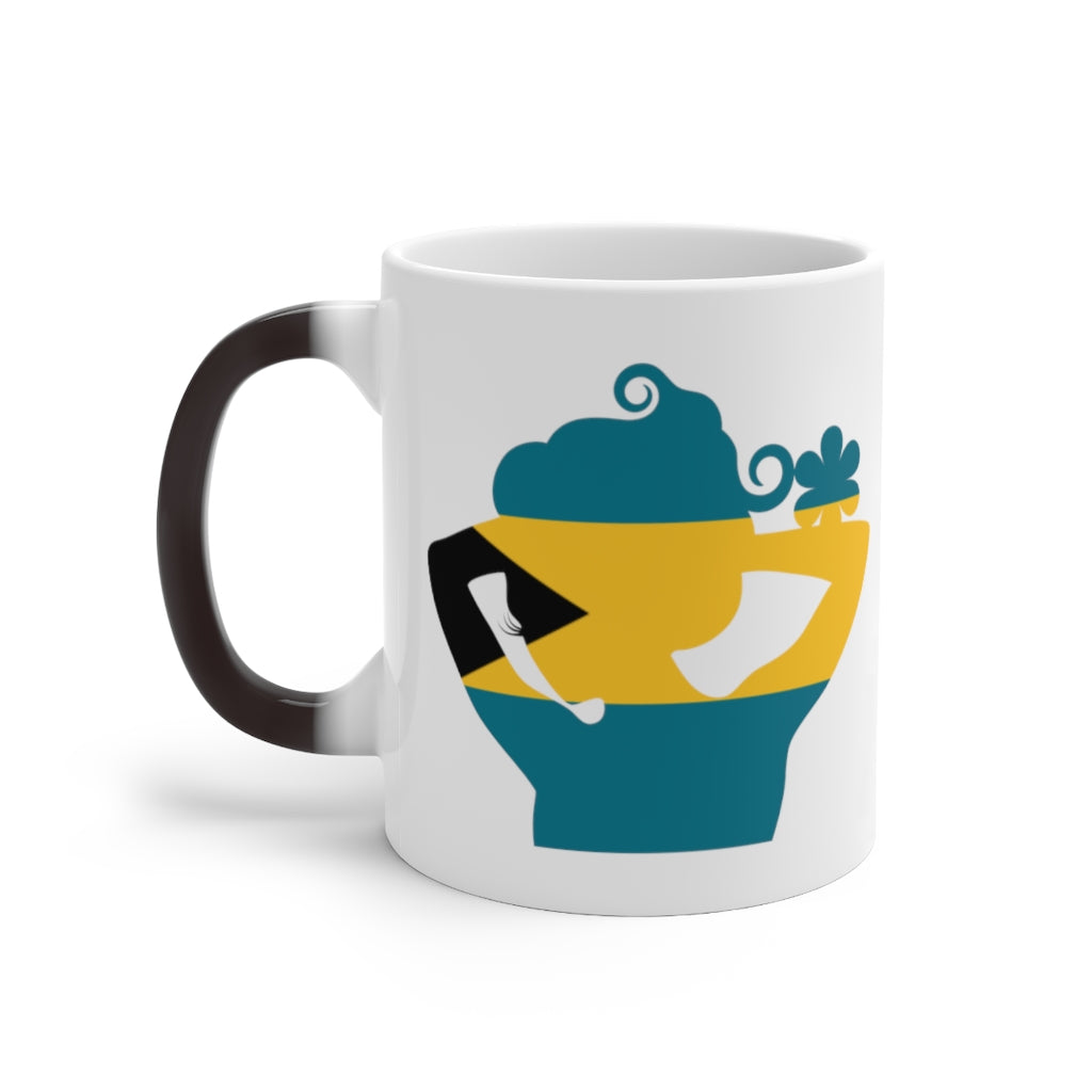 Bahamas Lady Color Changing Mug