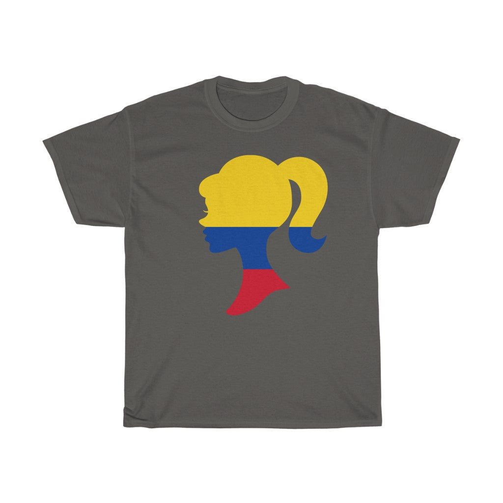 Colombia Girl Flag Standard Tee - Unisex
