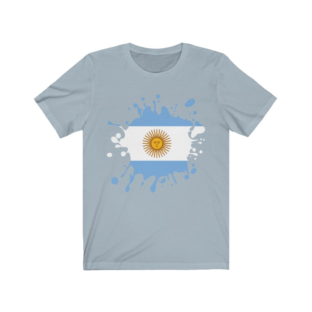 Argentina Splat Flag Premium Tee - Unisex