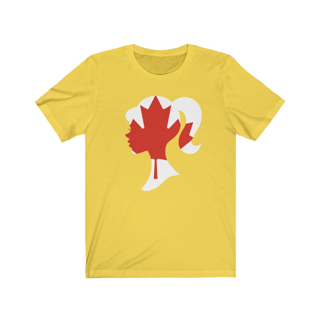 Canada Girl Flag Premium Tee - Unisex