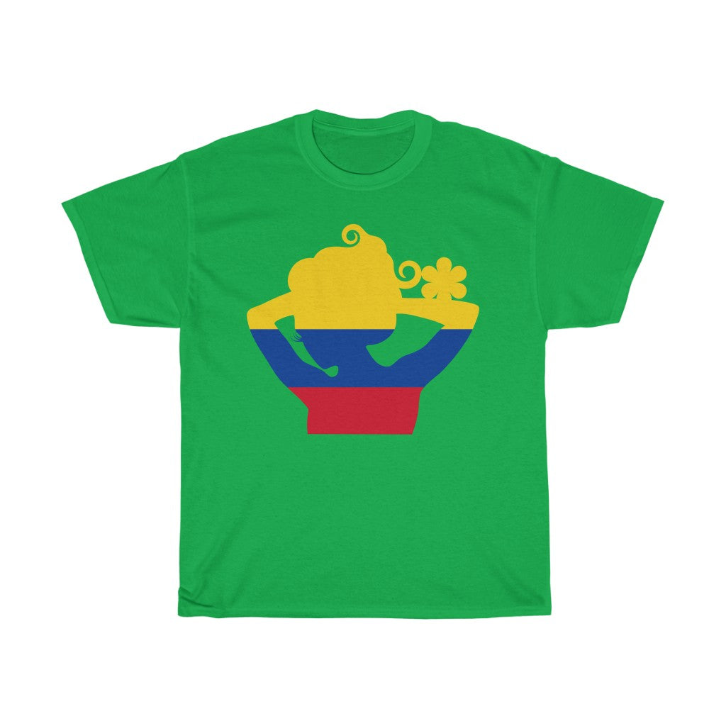 Colombia Lady Flag Standard Tee - Unisex