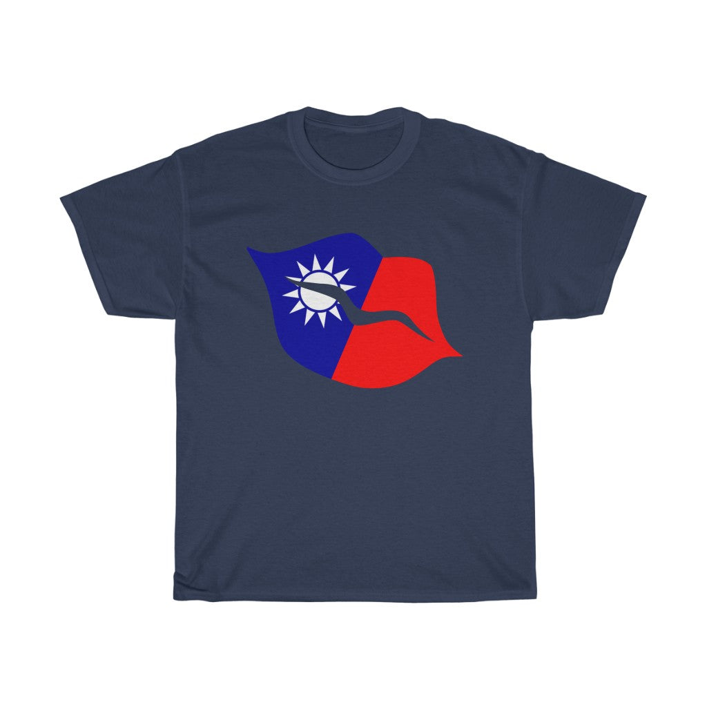 Republic of China (Taiwan) Lips Flag Standard Tee - Unisex