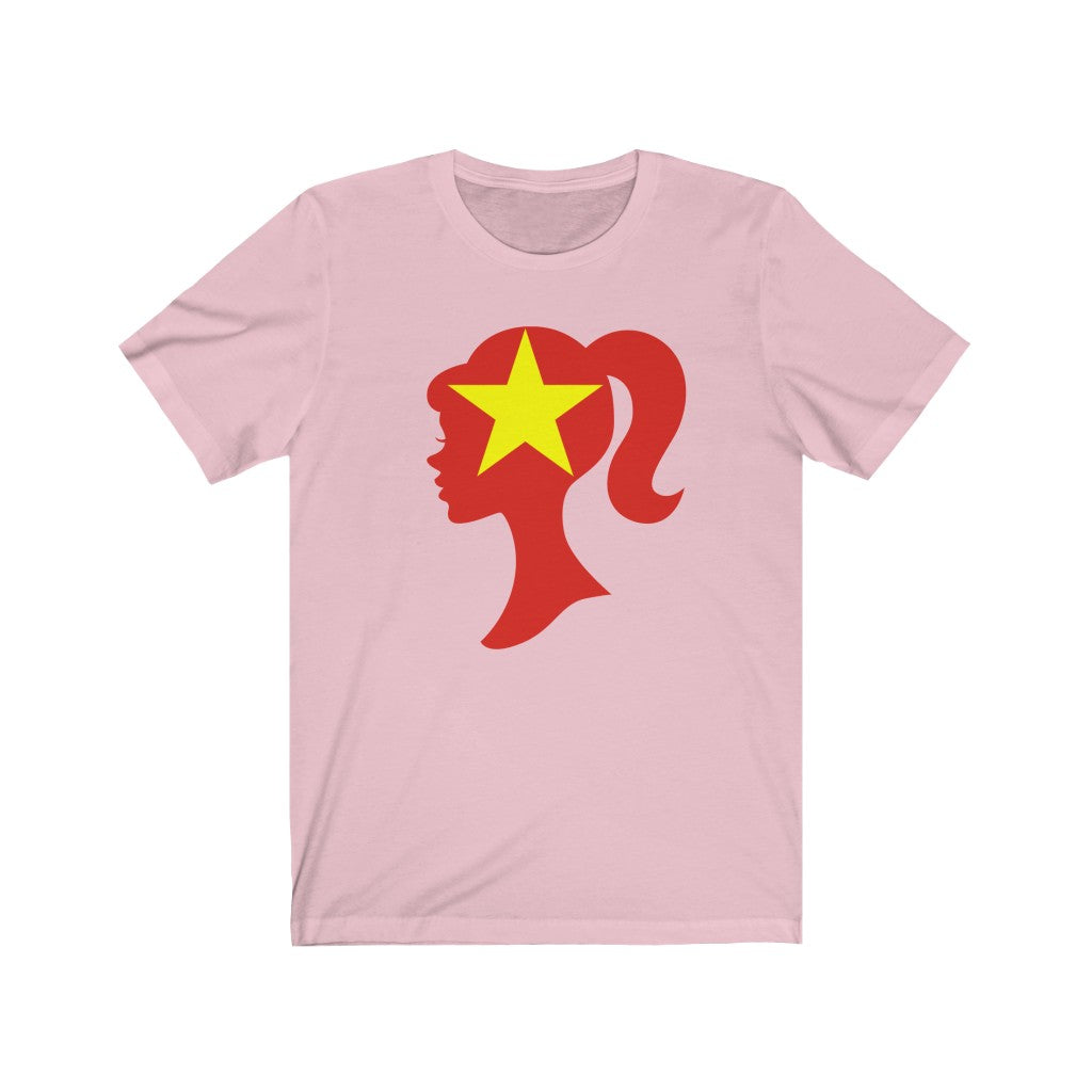 Vietnam Girl Flag Premium Tee - Unisex