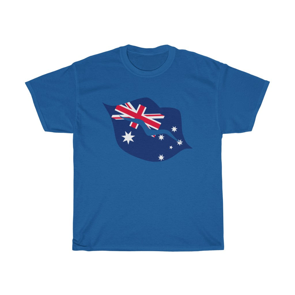 Australia Lips Flag Standard Tee - Unisex