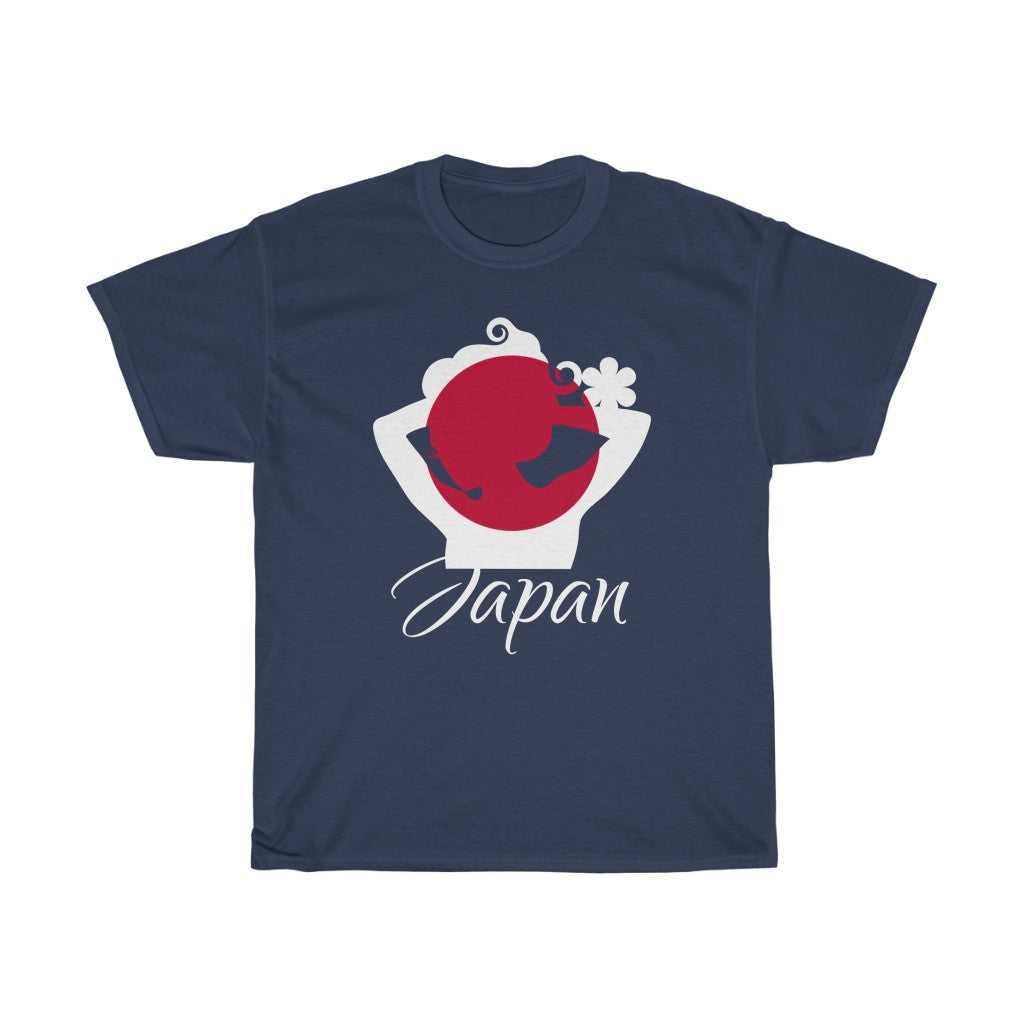 Japan Lady Flag Standard Tee 2 - Unisex