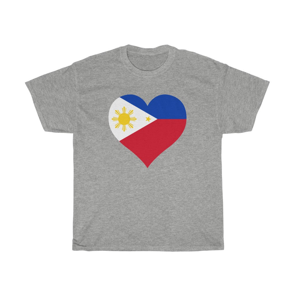 Philippines Heart Flag Standard Tee - Unisex