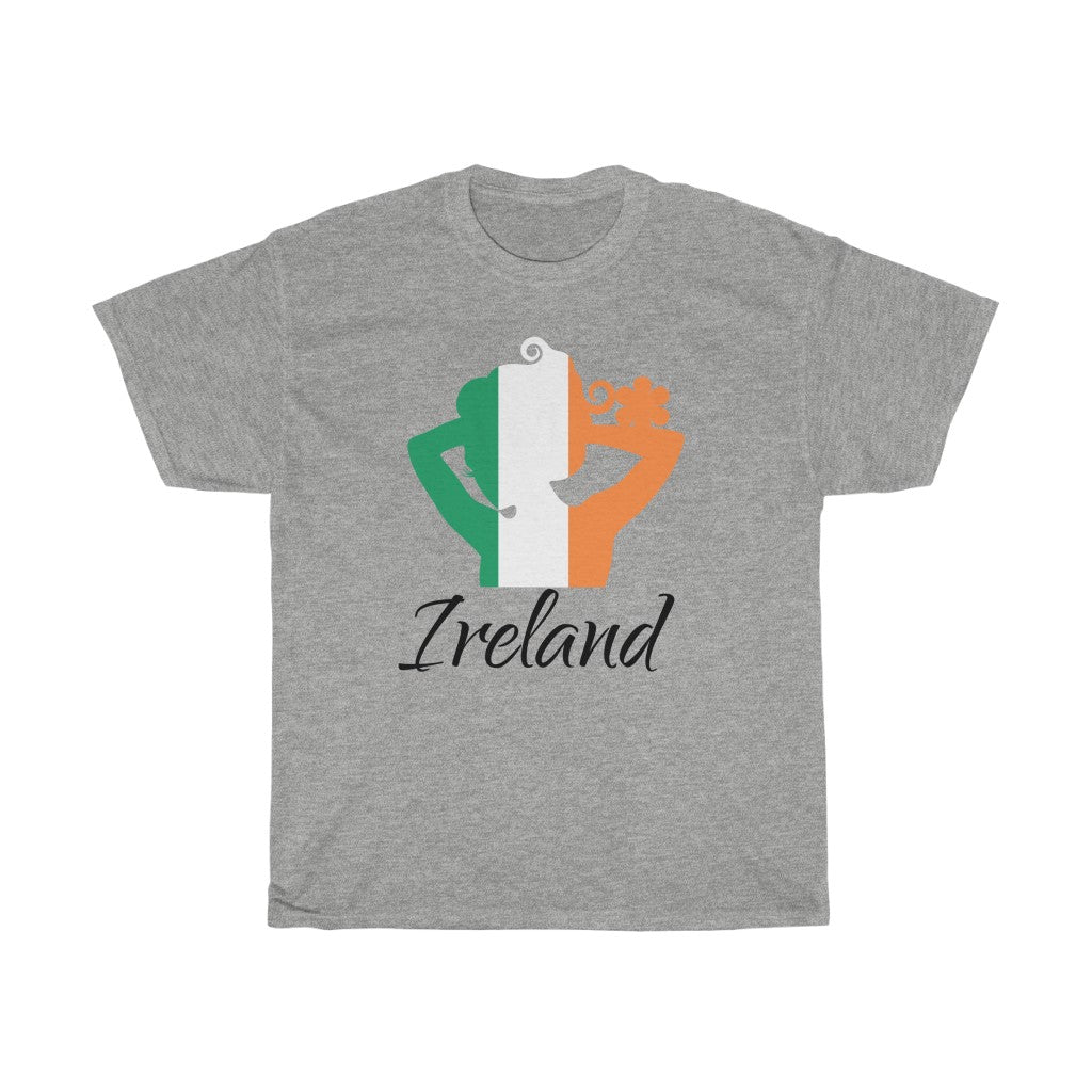 Ireland Lady Flag Standard Tee 1 - Unisex