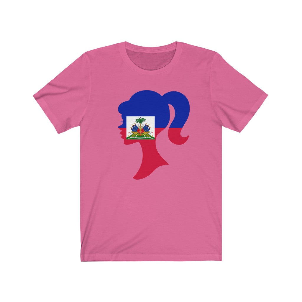 Haiti Girl Flag Premium Tee - Unisex