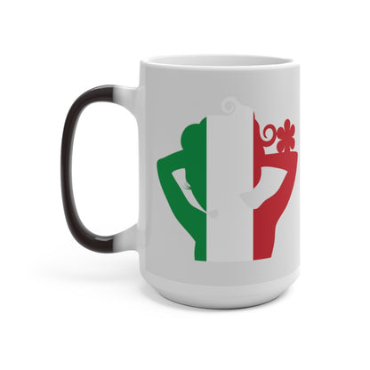 Italy Lady Color Changing Mug