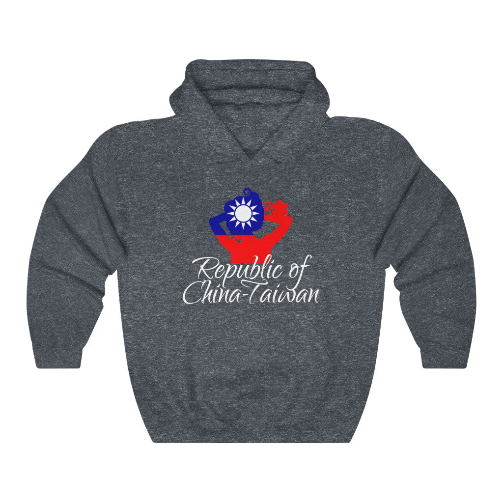 Republic of China - Taiwan Lady Flag Hoodie Sweatshirt 2 - Unisex