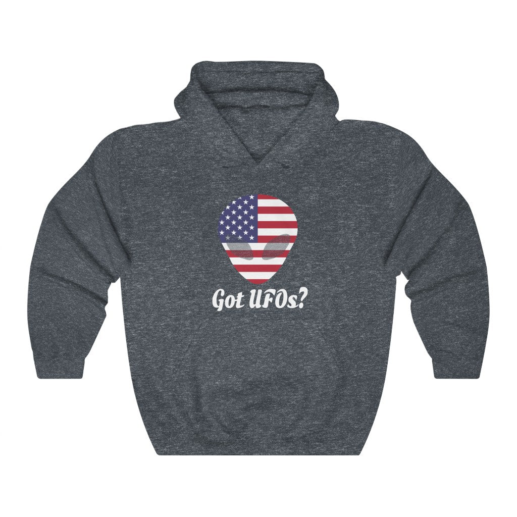 United States Got UFOs Flag Hoodie Sweatshirt 2 - Unisex