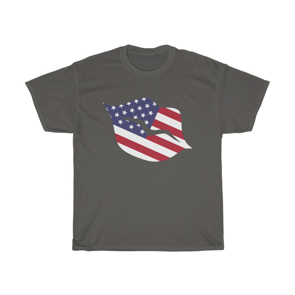 United States of America Lips Flag Standard Tee - Unisex