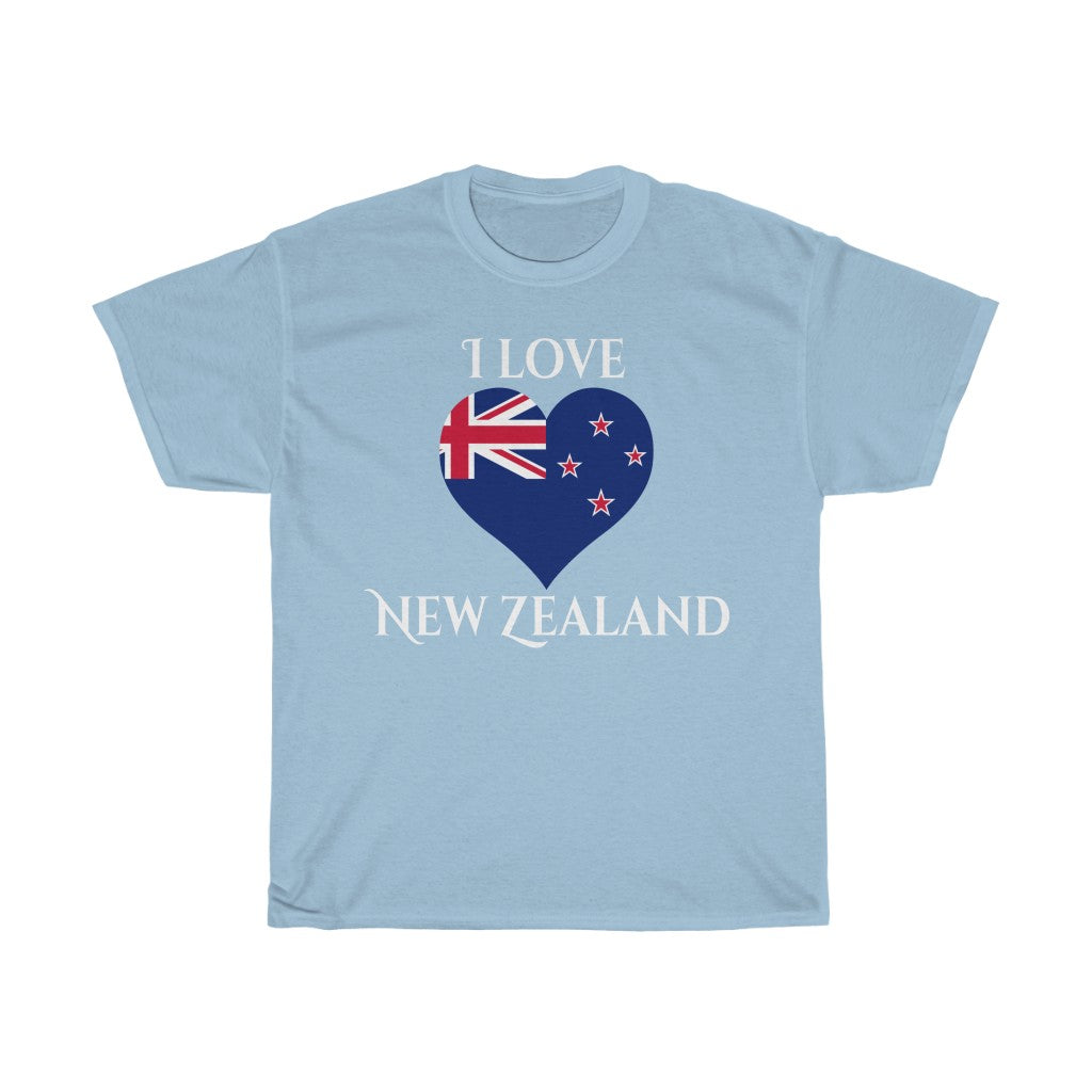 New Zealand Heart Flag Standard Tee 2 - Unisex