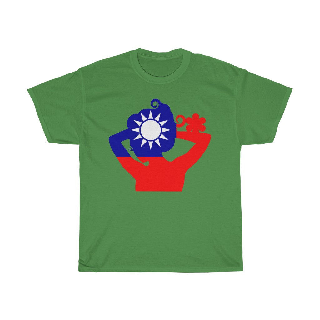 Republic of China - Taiwan Lady Flag Standard Tee - Unisex