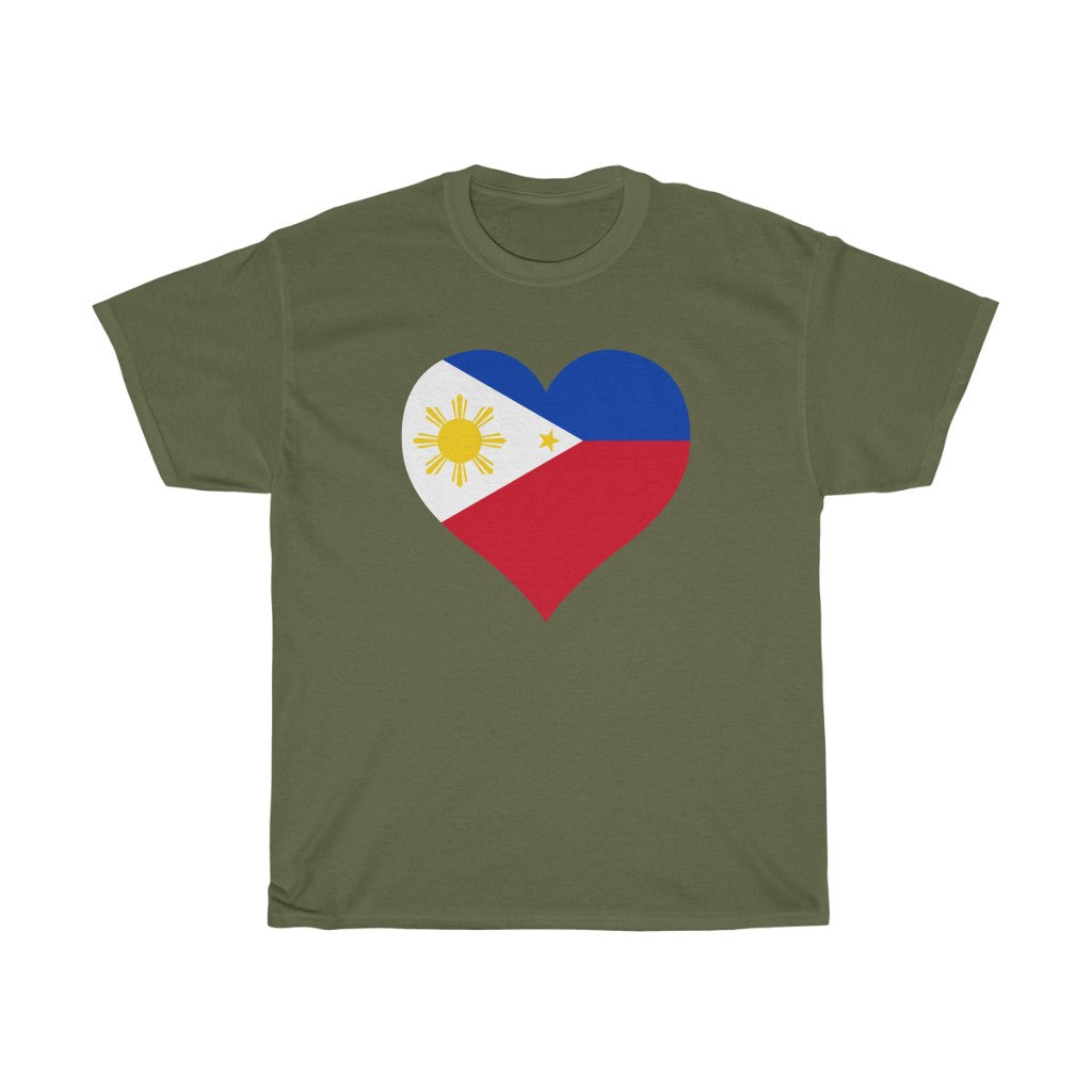 Philippines Heart Flag Standard Tee - Unisex