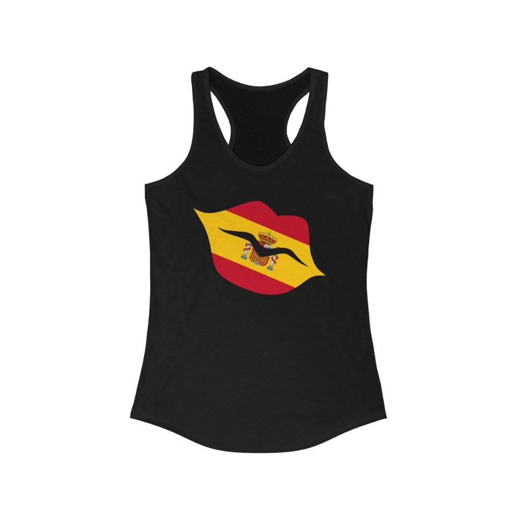 Spain Lips Flag Tank - Women