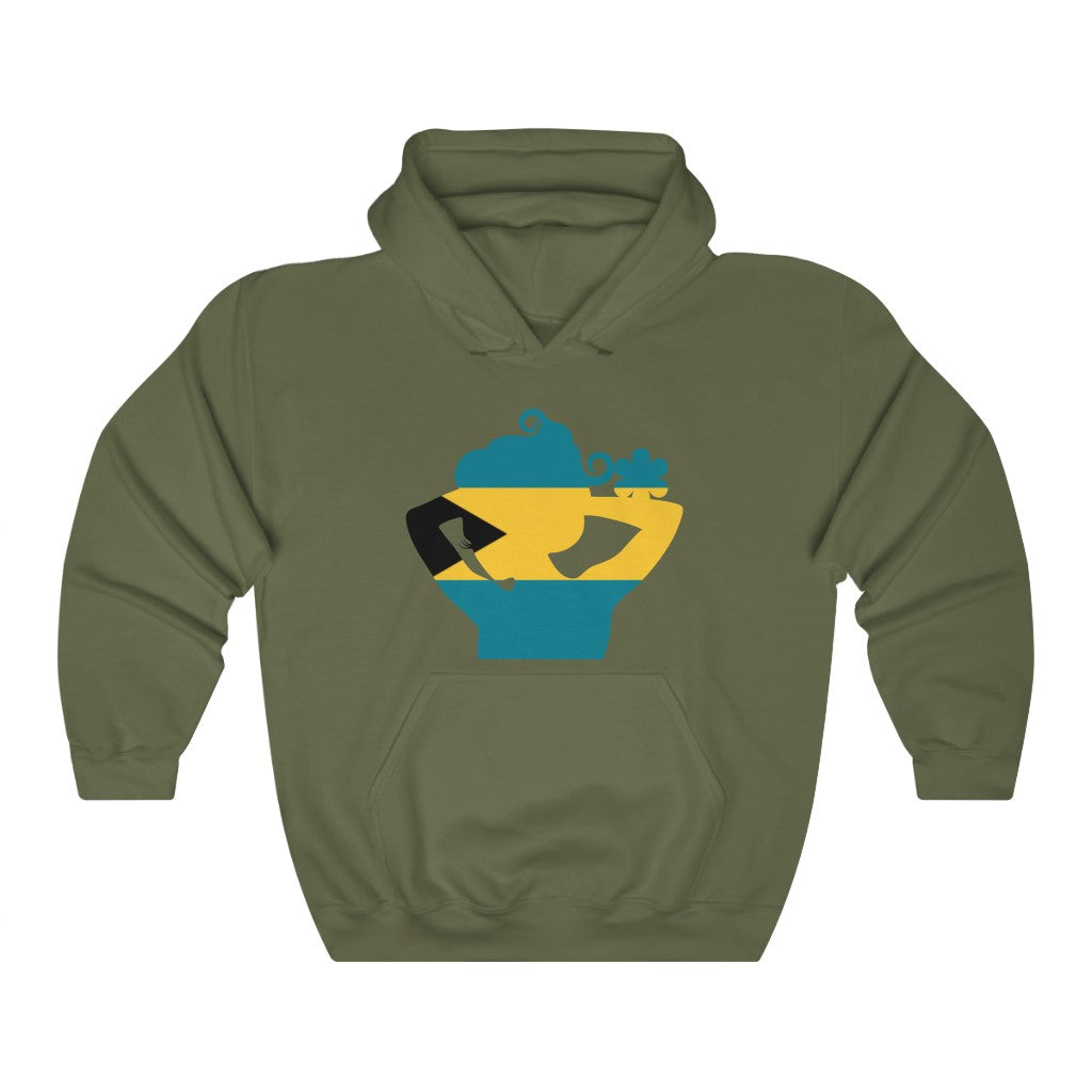 Bahamas Lady Flag Hoodie Sweatshirt - Unisex