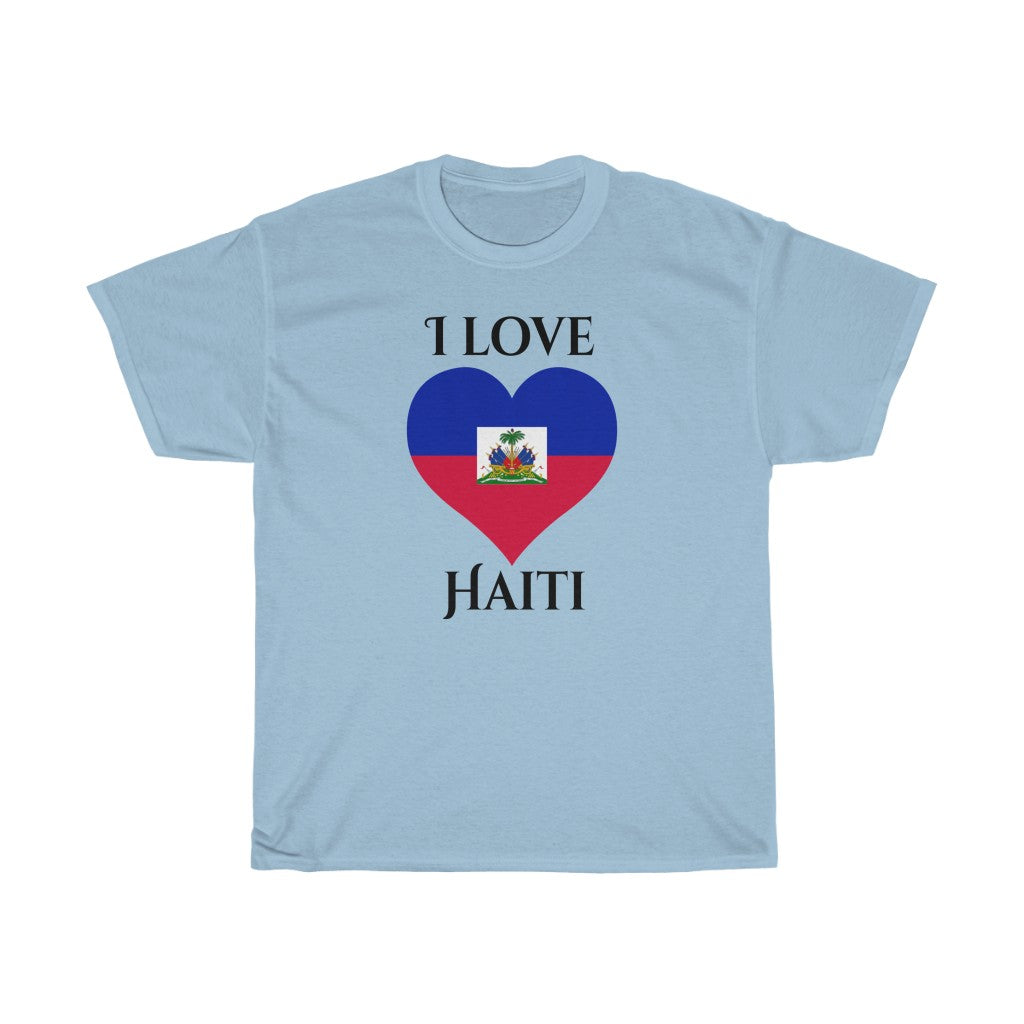 Haiti Heart Flag Standard Tee 1 - Unisex